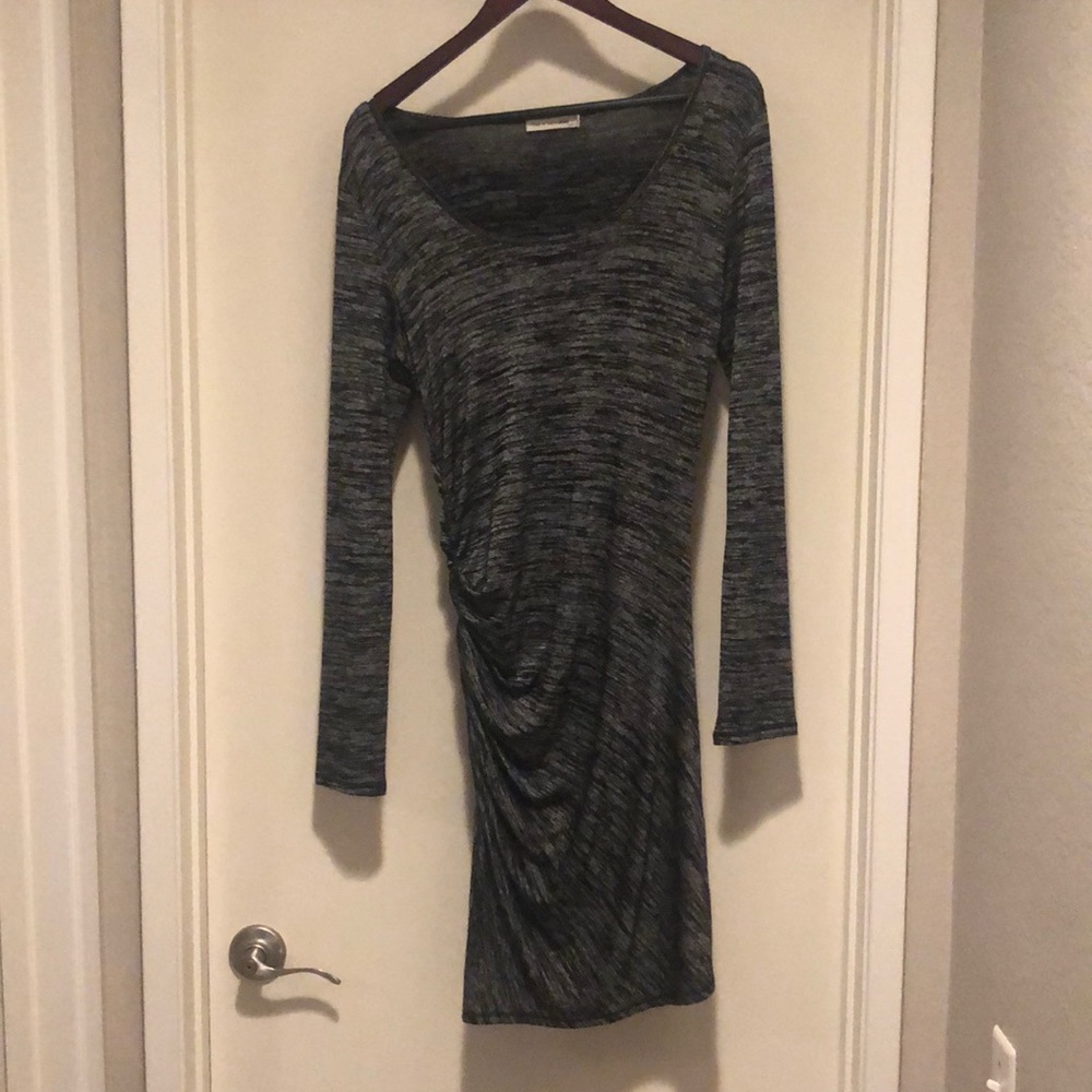 Rag and Bone runched midi dress